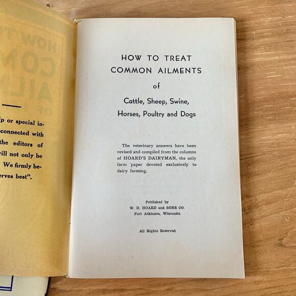 Hoard's Dairyman Feed Guide How to Treat Common Ailments Paperback Vintage - Picture 16 of 16